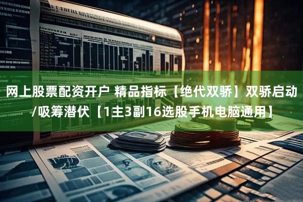 网上股票配资开户 精品指标【绝代双骄】双骄启动/吸筹潜伏【1主3副16选股手机电脑通用】